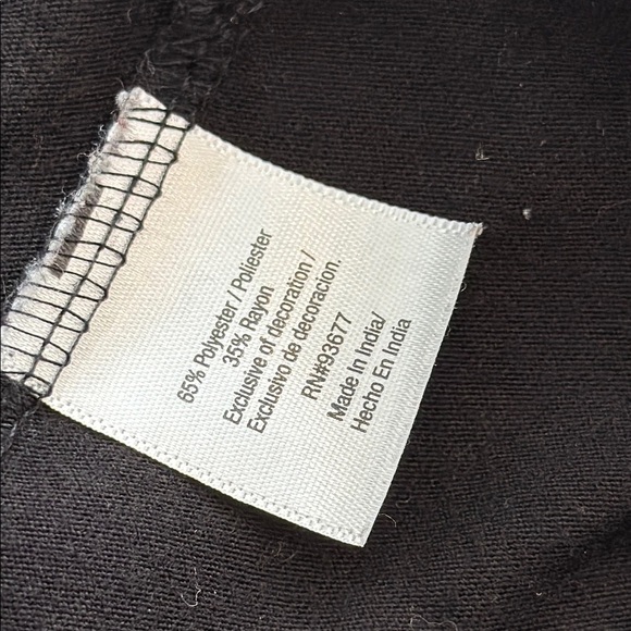 a.n.a Black Tank Top Relaxed Fit - Picture 8 of 9